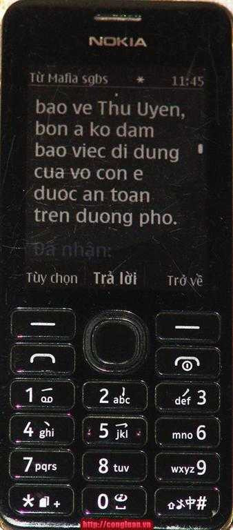Khủng bố đe dọa vào gia đình vợ con ông Lê Cao Tâm. (Ảnh: Huỳnh Nghĩa)