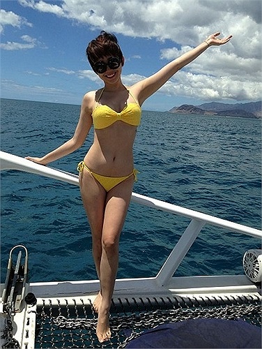 Những hình ảnh bikini của Tóc Tiên từng khiến cộng đồng mạng chao đảo.