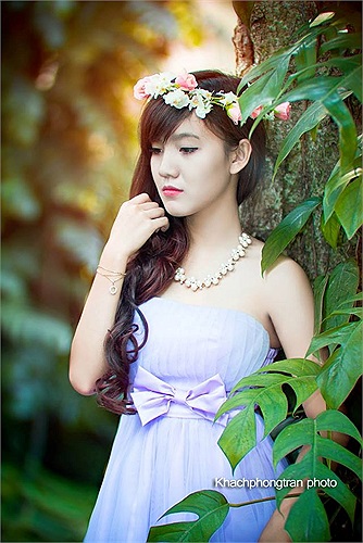 Bình thường, tính tình của Bích cũng rất... trẻ con.