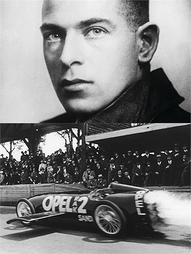 Max Valier: Xe sử dụng tên lửa đẩy dạng lỏng. Năm 1930, nhà khoa học người Áo, Max Valier đã sáng chế ra loại xe chạy được nhờ tên lựa đẩy có nguyên liệu làm từ cồn. Trong một lần thử nghiệm, chiếc xe phát nổ đã lấy đi sinh mạng của nhà khoa học này.