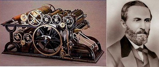 William Bullock: Máy in. Năm 1867, nhà khoa học người Mỹ, William Bullock đã phát minh ra loại máy in kiểu mới, đây được đánh giá là cuộc cách mạng với ngành in vào thời điểm đó. Tuy nhiên trong quá trình lắp đặt, chân của William kẹt trong máy in và ông đã bị tử nạn