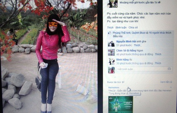 Và có cả những bức hình“selfile”…