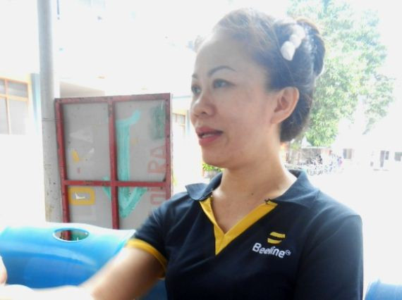  Chị Dung kể lại câu chuyện với PV