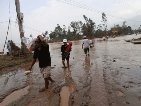 Quảng Nam, lũ dữ, tang thương, thủy điện, thảm họa, đại hồng thủy