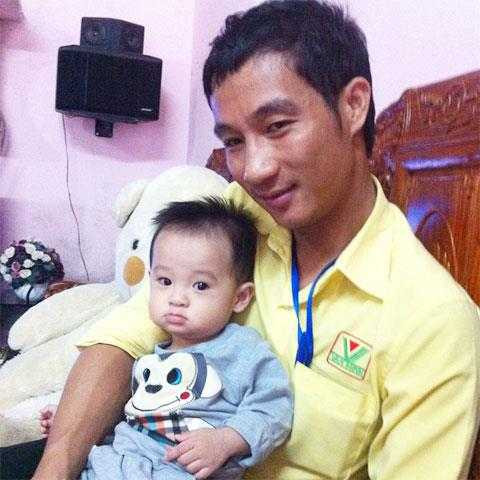 Quốc Vượng và con trai