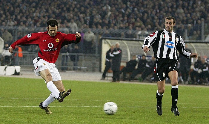 Giggs tỏa sáng giúp Man Utd vùi dập Juventus ngay tại Delle Alpi năm 2003