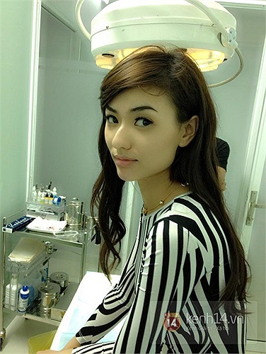 Chân dài được nam ca sỹ Cao Thái Sơn đưa vào viện và chụp ảnh lại đăng trên trang cá nhân.