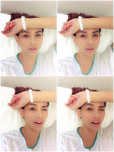 Trước vụ tai nạn xe hơi kinh hoàng, Hoàng Yến từng phải nhập viện vì cơn đau dạ dày hành hạ. 