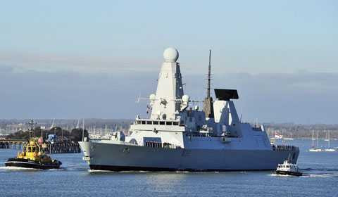 Đà Nẵng, khu trục, chiến hạm, hải quân, Hoàng gia Anh