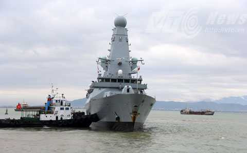 Đà Nẵng, chiến hạm, khu trục, hải quân, Hoàng gia Anh, quân sự