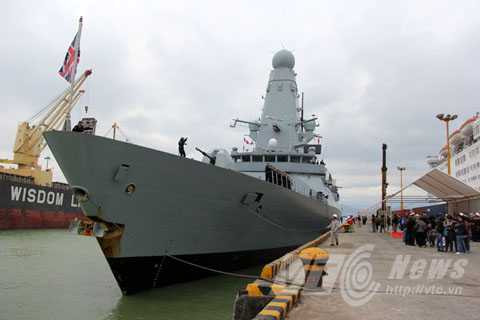 Đà Nẵng, chiến hạm, khu trục, hải quân, Hoàng gia Anh, quân sự