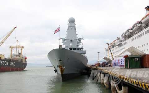 Đà Nẵng, chiến hạm, khu trục, hải quân, Hoàng gia Anh, quân sự