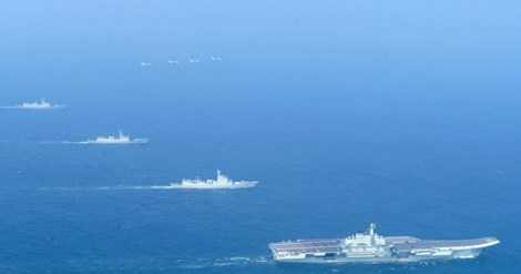 Tàu sân bay Liêu Ninh rời khỏi Biển Đông