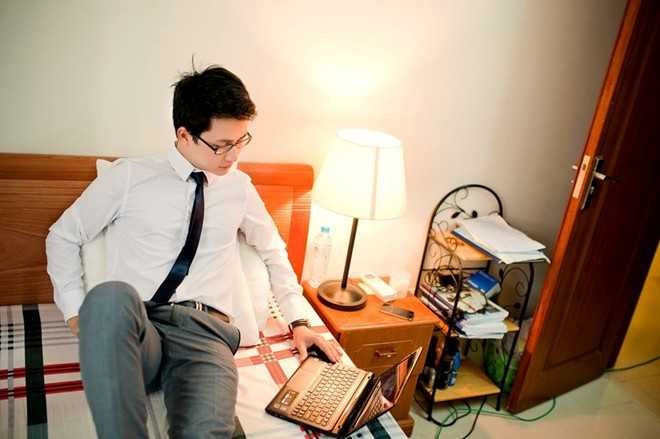 thầy giáo hot boy Lại Tiến Minh