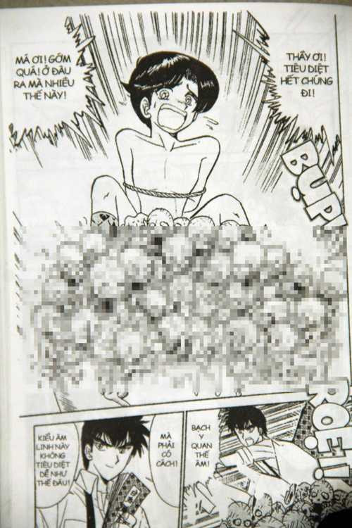 Thêm truyện tranh thiếu nhi kinh dị, gợi dục