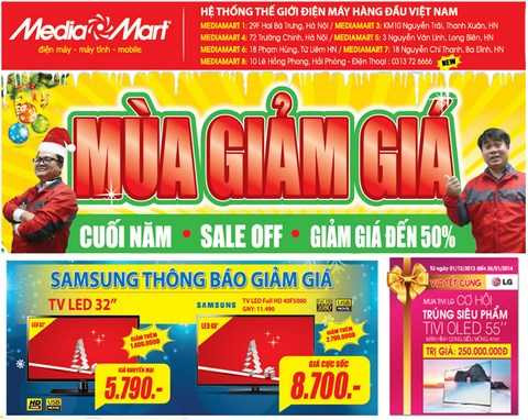 Thị trường TV LED tết 2014 khởi động sớm