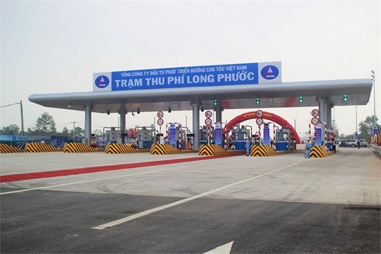 Trạm thu phí Long Phước, Q.9, TP.HCM.