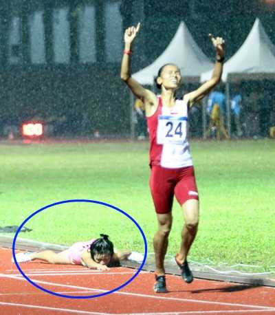 Rơi nước mắt nỗ lực đến tận cùng của nữ VĐV Việt Nam