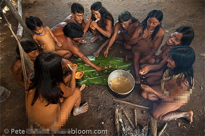 Vì màu da đặc biệt ấy, mà một số nhà khoa học cho rằng, bộ tộc Huaorani mang hai dòng máu cư dân cổ Nam Mỹ và Lục địa Đen.