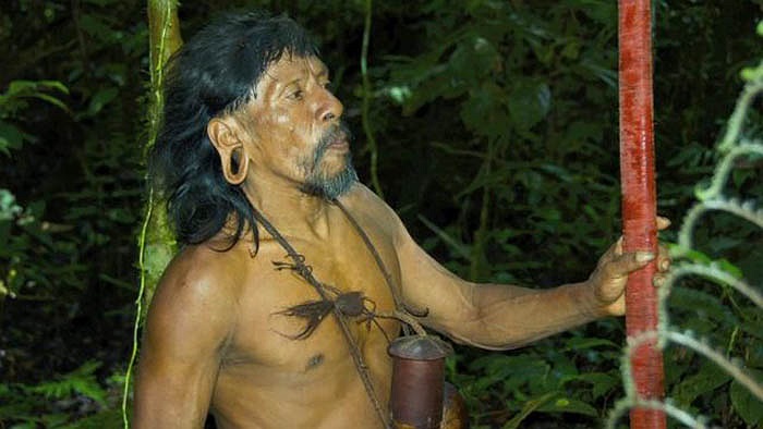 Mỗi tháng người Huaorani sẽ tổ chức một cuộc săn lớn. Đàn ông bộ lạc này sẽ cùng săn đuổi những con thú lớn.