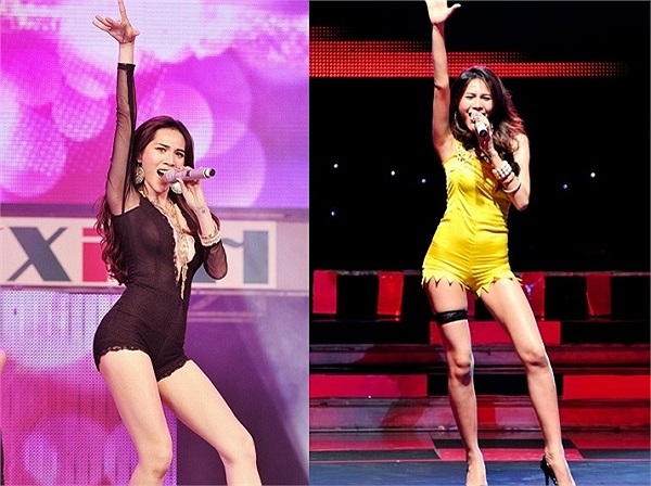 Đây cũng là một trong những style giúp cô khoe được đôi chân dài bất tận của mình.