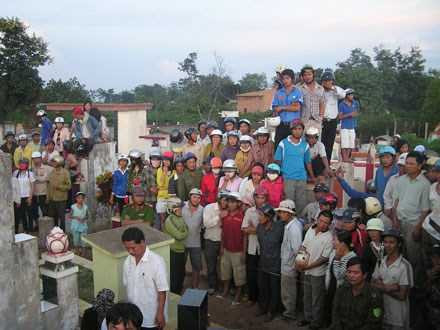 Hiện trường vụ sát hại 2 cháu nhỏ.