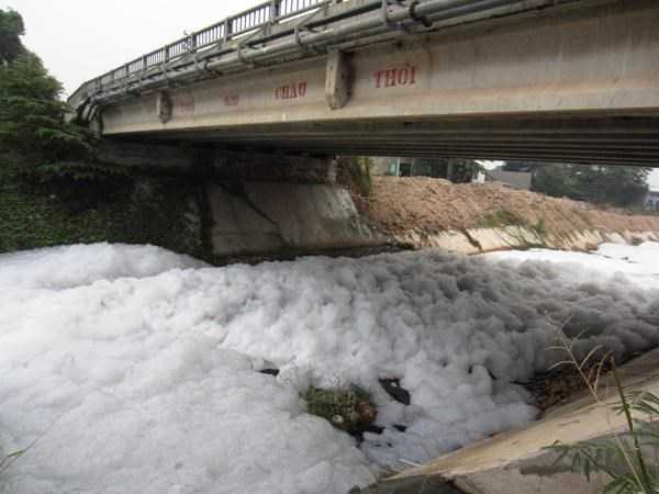  Tuyết ở Sa Pa thì người ta đổ về coi rần rần, còn “tuyết” kênh Ba Bò làm người ta bỏ chạy xa 