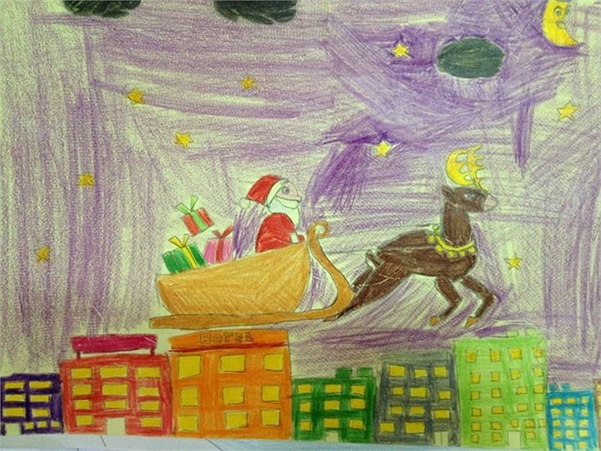 Với bài tập này, cô không quan trọng việc chấm đểm, chủ yếu khơi gợi trí tưởng tượng của các em. 