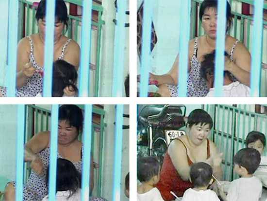 Trẻ mầm non bị bạo hành