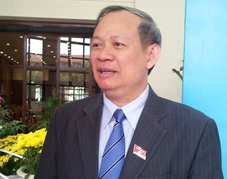 Ông Đinh Xuân Thảo - Viện trưởng Viện nghiên cứu lập pháp Quốc hội (Ảnh: Quang Tùng)