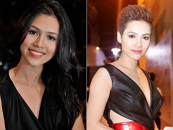 Trước đó, Hoàng My vốn có cánh mũi rộng và sống mũi khiêm tốn, nhưng thời gian gần đây, cô thay đổi hình tượng với tóc tém kèm với chiếc mũi thanh mảnh, gọn gàng. Người đẹp chọn cách im lặng trước những nghi ngờ dao kéo.