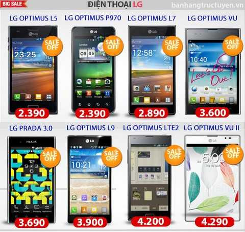 Xả hàng ĐTDD, máy tính bảng cực "sốc"