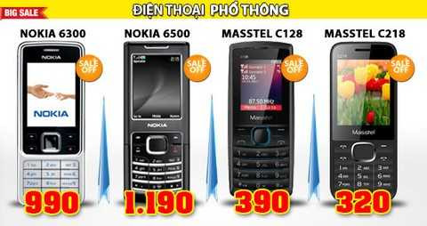 Xả hàng ĐTDD, máy tính bảng cực "sốc"