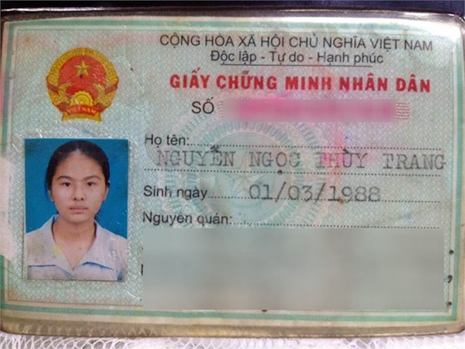 Vân Trang tên thật là Nguyễn Ngọc Thùy Trang.