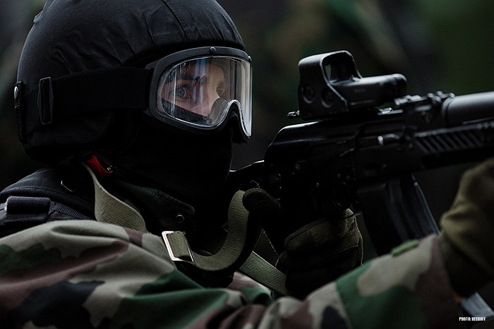 Cận cảnh các binh sĩ đặc nhiệm Nga