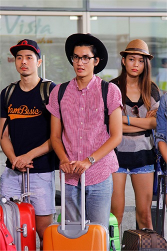 Điểm mặt các thí sinh trong ngôi nhà chung của Vietnam’s Next Top Model 2013 được trang trí theo phong cách hiện đại, ấm cúng.