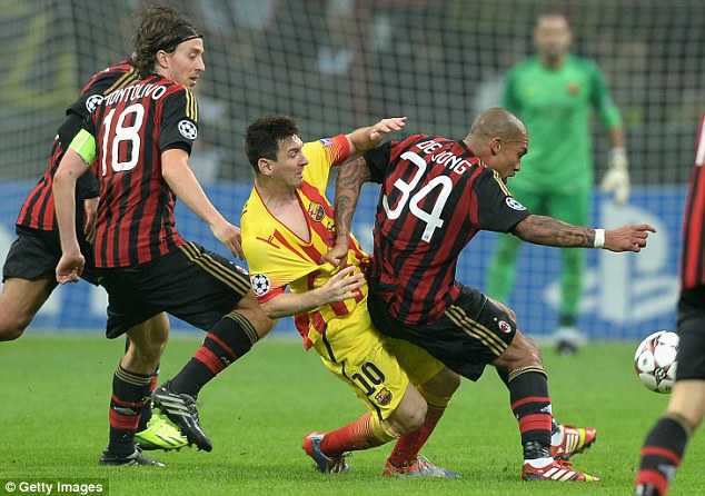 AC Milan-Messi