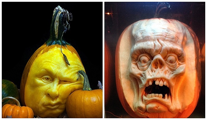 Các nhà điêu khắc nói họ thường không nghĩ ra điều gì trước khi đặt mũi dao đầu tiên. 