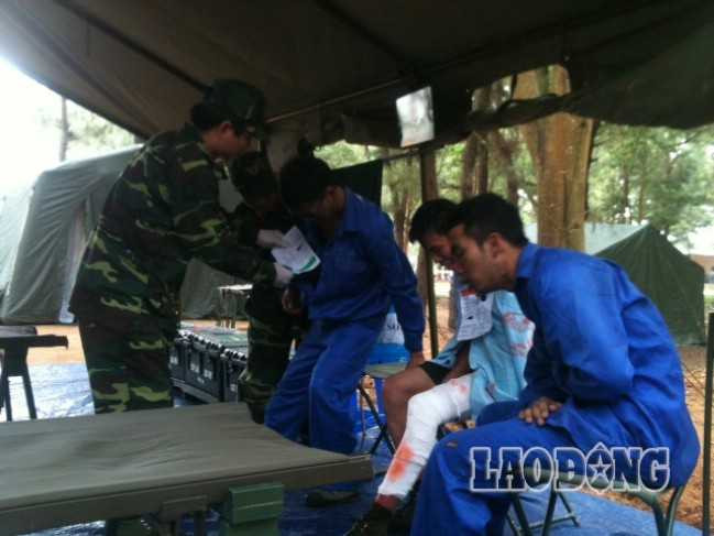 ARDEX-13, diễn tập ứng phó thảm họa khẩn cấp, Cứu nạn ngập lụt, sập nhà, nổ nhà máy hóa chất