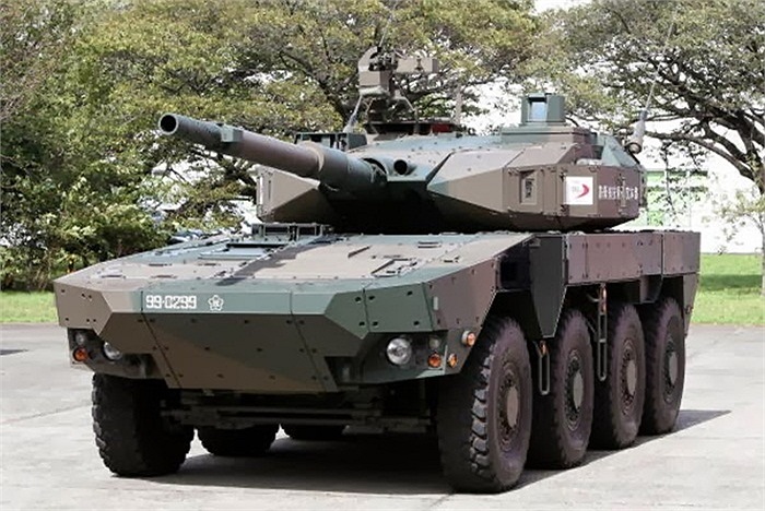 Xe tăng bánh lốp của Lực lượng tự vệ mặt đất Nhật Bản