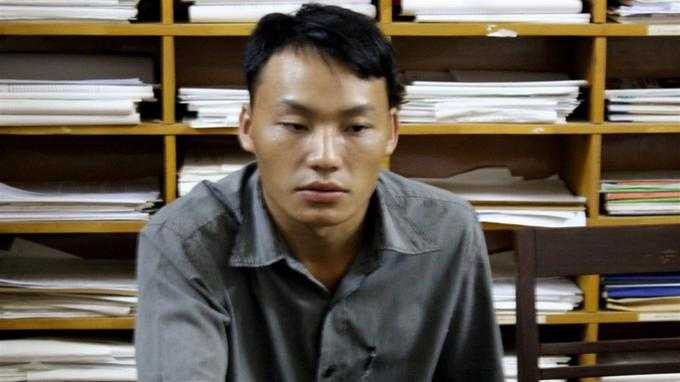  Đối tượng Sùng Mí Sính - một trong 3 hung thủ của vụ án "xác chết không Đầu". Ảnh: Diệu Loan (phòng PX15 - Công an tỉnh Hà Giang)