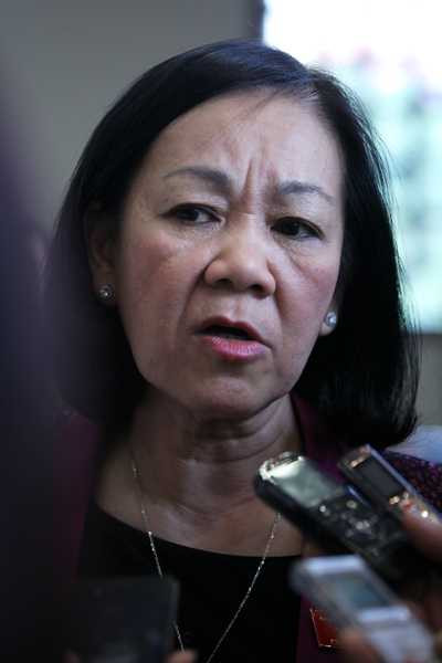 Chủ nhiệm UB Các vấn đề xã hội QH Trương Thị Mai: Sự việc xảy ra như thế mà cơ quan quản lý bảo không biết thì không đúng. Ảnh: Lê Anh Dũng