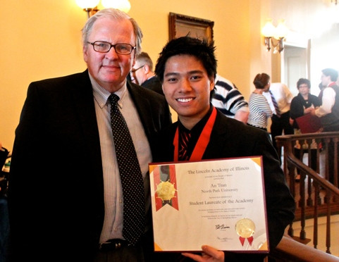 Tuấn Anh đã giành được rất nhiều giải thưởng trên đất Mỹ 