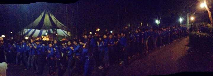 cháu nội đại tướng, thanh niên tình nguyện