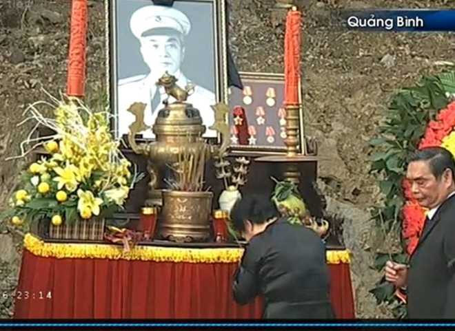 Đại tướng đã yên giấc ngàn thu trong lòng đất mẹ