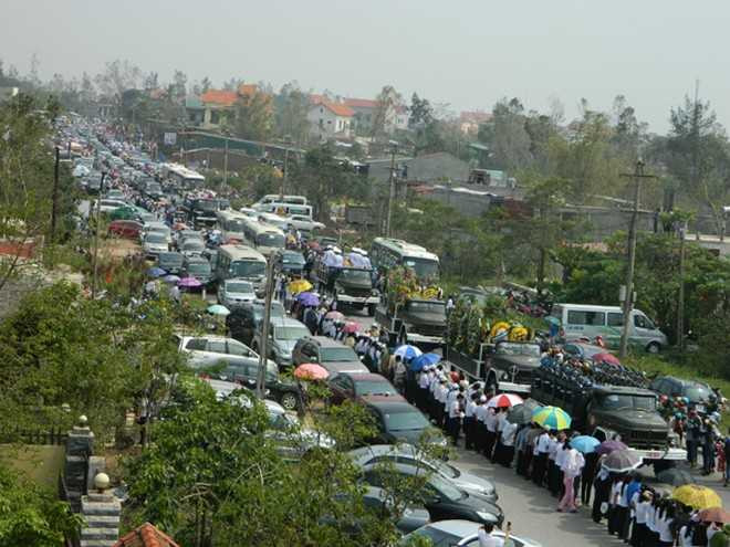 Đại tướng đã yên giấc ngàn thu trong lòng đất mẹ