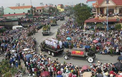 Đại tướng đã yên giấc ngàn thu trong lòng đất mẹ