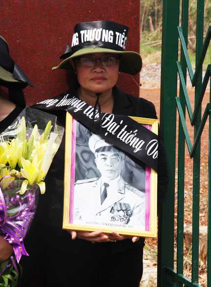 Đại tướng đã yên giấc ngàn thu trong lòng đất mẹ