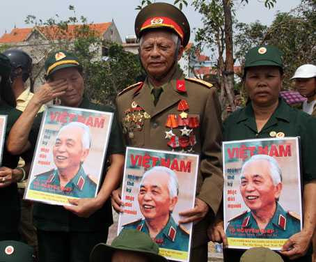 Đại tướng đã yên giấc ngàn thu trong lòng đất mẹ