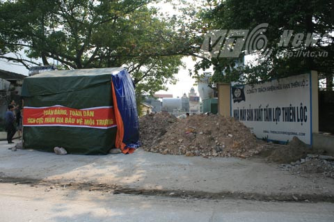 dân lập chiến lũy, thị xã Chí Linh, Hải Dương, tấm lợp Fobro xi măng,